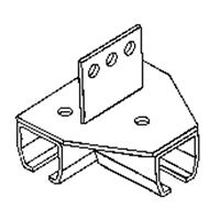 Beam Mount Curtain Partition Connector Canadian Safety Group Inc.