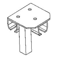 Floor Mount Curtain Partition Connector Canadian Safety Group Inc.