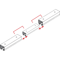 Curtain Partition Track Splicer Canadian Safety Group Inc.