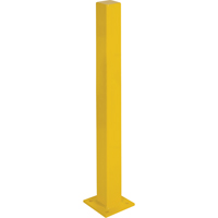 Butoirs robustes, Acier, 48" h x 4" la, Jaune Canadian Safety Group Inc.