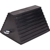 Wheel Chock, 9" x 8" x 6", Black Canadian Safety Group Inc.