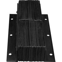 Butoirs de quai lamell&eacute;s, Vertical, Caoutchouc, 11" la x 4" p x 20" h Canadian Safety Group Inc.