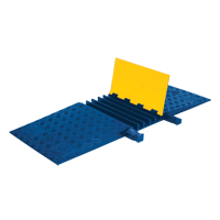 Yellow Jacket&reg; Cable Protector, 5 Channels, 18" L x 50" W x 1.875" H Canadian Safety Group Inc.
