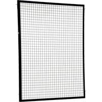 Adjustable Perimeter Guard Panel, 6' H x 5' W, Black Canadian Safety Group Inc.
