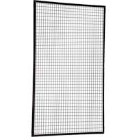 Adjustable Perimeter Guard Panel, 8' H x 5' W, Black Canadian Safety Group Inc.