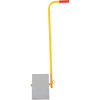 Aluminum Wheel Chock With Handle, 7" W x 11-7/8" D x 7-11/16" H Canadian Safety Group Inc.