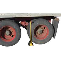 Ergo Handle Wheel Chock, 9-1/4" x 8" x 6", Black Canadian Safety Group Inc.