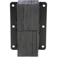 Laminated Dock Bumper, Vertical, Rubber, 13-1/4" W x 4-1/2" D x 20" H Canadian Safety Group Inc.