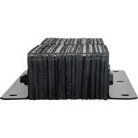 Butoirs de quai lamell&eacute;s, Vertical, Caoutchouc, 11" la x 4" p x 24" h Canadian Safety Group Inc.