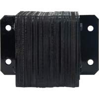Butoirs de quai lamell&eacute;s, Horizontal, Caoutchouc, 12" la x 4" p x 10" h Canadian Safety Group Inc.