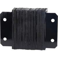 Butoirs de quai lamell&eacute;s, Horizontal, Caoutchouc, 12" la x 4" p x 10" h Canadian Safety Group Inc.