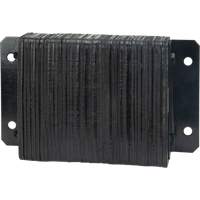 Butoirs de quai lamell&eacute;s, Horizontal, Caoutchouc, 18" la x 4" p x 12" h Canadian Safety Group Inc.