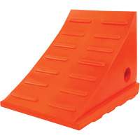 Cale-roue polyvalente de 35 tonnes, Ur&eacute;thane, Orange Canadian Safety Group Inc.