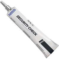 Security Check Paint Marker, 1.7 oz., Tube, Black Canadian Safety Group Inc.