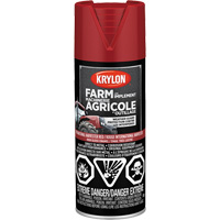 Peinture en a&eacute;rosol pour la ferme et l'&eacute;quipement, Rouge International Harvester, Tr&egrave;s brillant, 340 g, Canette a&eacute;rosol Canadian Safety Group Inc.