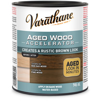 Varathane&reg; Aged Wood Accelerator, 946 ml, Rustic Brown Canadian Safety Group Inc.
