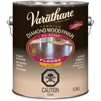 Varathane&reg; Diamond Wood Finish Floors Coating, 3.78 L, Clear, Gloss Canadian Safety Group Inc.