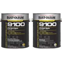 Ensemble de base et d'activateur pour mastic &eacute;poxy DTM du syst&egrave;me 9100, Aluminium, Gallon Canadian Safety Group Inc.