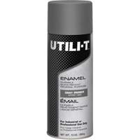 Peinture-&eacute;mail en a&eacute;rosol polyvalent UTILI-T, Appr&ecirc;t gris, 10 oz/283 g, Canette a&eacute;rosol Canadian Safety Group Inc.