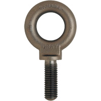 Eye Bolts, Uncoated Natural Finish, 4000lbs. (2 tons) Capacity Canadian Safety Group Inc.