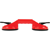 Manually Operated Hand Vacuum Cups - Double Handcup, 66 lbs. Capacity, 4-5/8", Lever, 13" Handle Length Canadian Safety Group Inc.