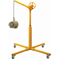 Hauts crochets &eacute;l&eacute;vateurs industriels avec base mobile, Capacit&eacute; 500 lb (0,25 tonne) Canadian Safety Group Inc.