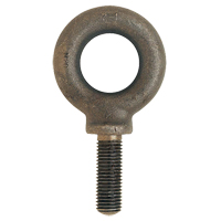 Eye Bolt, 54 mm Dia., 38 mm L, Uncoated Natural Finish, 2266 lbs. (1.133 tons) Capacity Canadian Safety Group Inc.