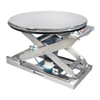 EZ Loader&reg; SS Self-Levelling Pallet Positioner - 100% Stainless Steel, 43" L x 43" W, 4000 lbs. Cap. Canadian Safety Group Inc.