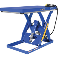 Hydraulic Scissor Lift Table, Steel, 60" L x 30" W, 3000 lbs. Cap. Canadian Safety Group Inc.