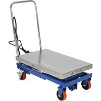 Pneumatic Hydraulic Scissor Lift Table, Steel, 32-1/2" L x 19-3/4" W, 1000 lbs. Cap. Canadian Safety Group Inc.