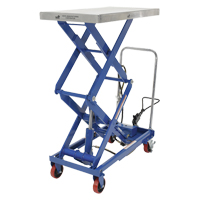 Pneumatic Hydraulic Scissor Lift Table, Steel, 35-1/2" L x 20" W, 800 lbs. Cap. Canadian Safety Group Inc.