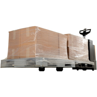 Fully Powered Electric Pallet Truck With  Stand-On Platform, 4500 lbs. Cap., 96" L x 30" W Canadian Safety Group Inc.
