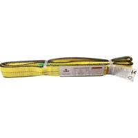 &eacute;lingue en sangle de polyester, Pli Double, Oeillets renvers&eacute;s, Type 4, 2" la x 8' lo, Capacit&eacute; verticale 6400 lb Canadian Safety Group Inc.