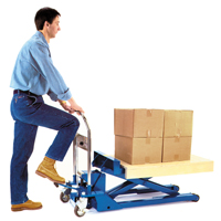 Low Profile Dandy Lift Scissor Lift Table, 37-1/10" L x 19-7/10" W, Steel, 1100 lbs. Capacity Canadian Safety Group Inc.