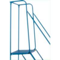 CSA-Certified Rolling Step Ladder, 4 Steps, 22" Step Width, 37" Platform Height, Steel Canadian Safety Group Inc.