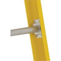 Single Section Straight Ladder - 6100 Series, 10', Fibreglass, 375 lbs., CSA Grade 1AA Canadian Safety Group Inc.