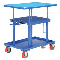 Hydraulic Lift Table, 24" L x 36" W, Steel, 2000 lbs. Capacity Canadian Safety Group Inc.