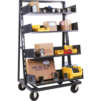 Chariots Adjust-A-Tray, 24" x 38" x 64", Capacit&eacute; 1500 lb Canadian Safety Group Inc.