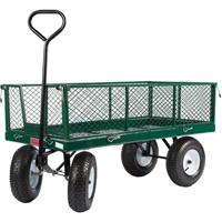 Chariots a/c&ocirc;t&eacute;s rabattables, 24" la x 48" la x Capacit&eacute; 800 lb Canadian Safety Group Inc.