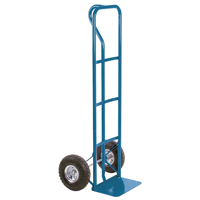 Diable &agrave; roue enti&egrave;rement soud&eacute;, Prise En P, Acier, Hauteur de 51", Capacit&eacute; 600 lb Canadian Safety Group Inc.