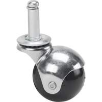 Roulette zingu&eacute;e, Pivotant avec frein, Diam&egrave;tre 2" (50,8 mm), Capacit&eacute; 200 lb (91 kg) Canadian Safety Group Inc.