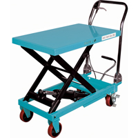 Heavy-Duty Hydraulic Scissor Lift Table, 32" L x 19-3/4" W, Steel, 1100 lbs. Capacity Canadian Safety Group Inc.