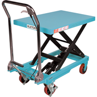 Heavy-Duty Hydraulic Scissor Lift Table, 32" L x 19-3/4" W, Steel, 660 lbs. Capacity Canadian Safety Group Inc.