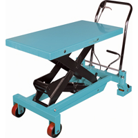 Heavy-Duty Hydraulic Scissor Lift Table, 40" L x 20-1/8" W, Steel, 2200 lbs. Capacity Canadian Safety Group Inc.