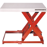 Scissor Lift Table, Steel, 36" L x 20" W, 550 lbs. Capacity Canadian Safety Group Inc.