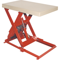 Scissor Lift Table, Steel, 36" L x 20" W, 1100 lbs. Capacity Canadian Safety Group Inc.