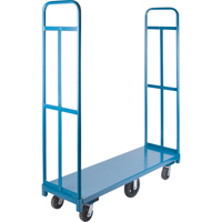 U-Boat Platform Truck, 60" L x 18" W, 1500 lbs. Capacity, Rubber Casters Canadian Safety Group Inc.
