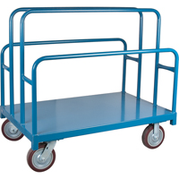 Chariots porte-panneaux robuste, 48" x 30" x 45", Capacit&eacute; 2500 lb Canadian Safety Group Inc.