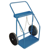 Chariots pour bouteilles de gaz, Roues Caoutchouc, Base de , 1000 lb Canadian Safety Group Inc.