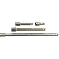 Jeu de barres de rallonges, Prise de 3/8", Fini Chrome, 4 M Canadian Safety Group Inc.